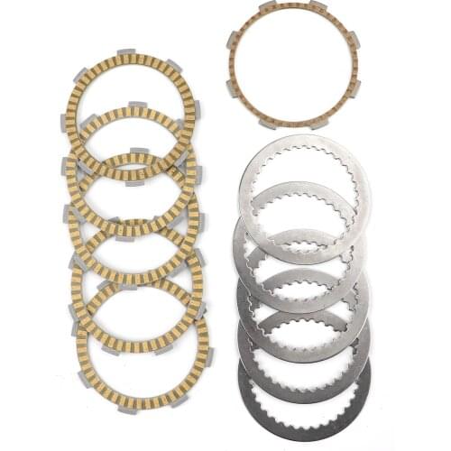 Areyourshop Clutch Kit Steel & Friction Plates fit for Honda CRF150 CRF150F CRF230 CRF230F 22201-KY1-000 22201-MJ8-000
