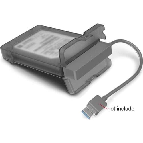 New USB 3.0 SATA III Hard Disk Enclosures Protect Case Cover for 2.5Inch HDD SSD