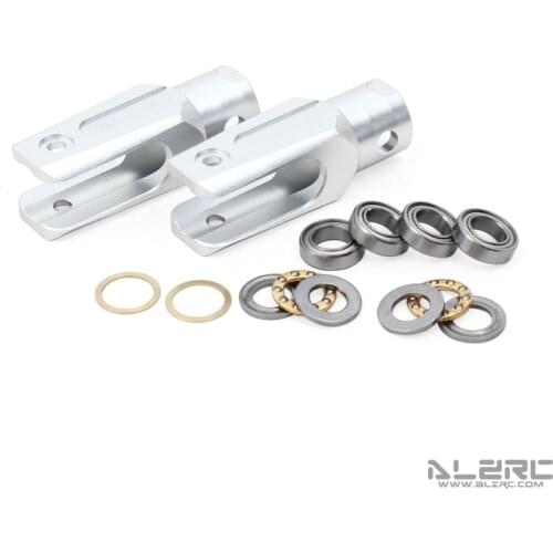 ALZRC - Devil 505 FAST Metal Main Rotor Holder - Silver