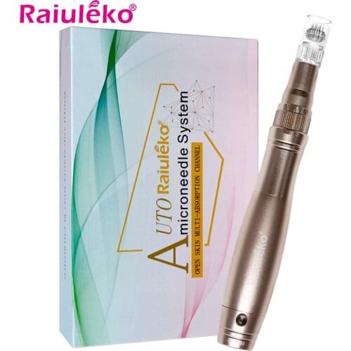 Micro Needling Pen Ultima Tiny Nano Needles Face Skin Therapy Scar Removal Wrinkles Removal Device Facial Care Derma Tool