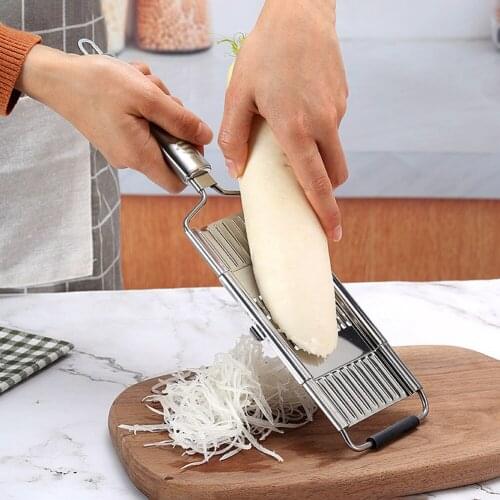 Multi-purpose Vegetable Slicer Stainless Steel Grater Cutter Shredders Fruit Potato Peeler Carrot Grater Kitchen Accessories