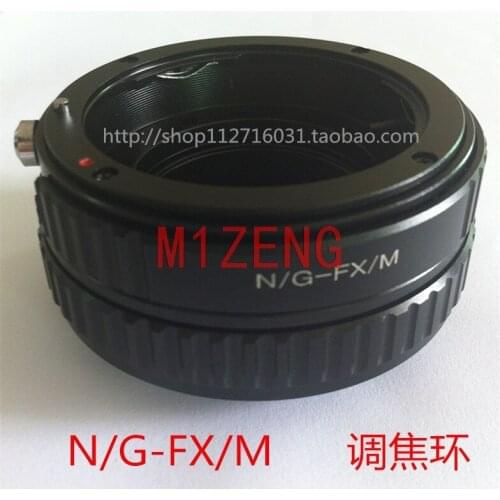 N(G)-fx Macro Focusing Helicoid adapter ring for nikon g ai lens to Fujifilm fuji XE3/XH1/XA3/XA5/XT3 xt3 xt20 xt100 camera