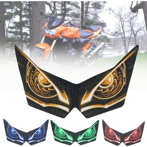 For KAWASAKI Z750 Z1000 Z 750 1000 2007-2014 Motorcycle 3D Front Fairing Headlight Sticker Transmission Head light Protection