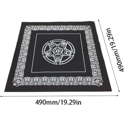 1Pcs Non-woven Board Game Textiles Tarot Table Cover Playing Cards Pentacle Tarot Game Textiles Tablecloth