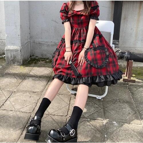 New Summer Girl Lolita Bowtie Multicolor Mesh Overskirt Dress Harajuku Sweet Preppy Style Temperament Kawaii Fashion Mini Dress