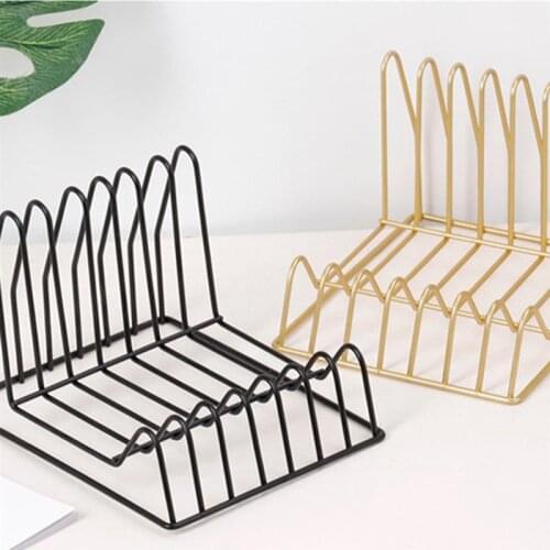 Book Organizer Simple Decorative Creative Desktop Organizer Book Holder Rack Book Pedestal Holder Home Decoration