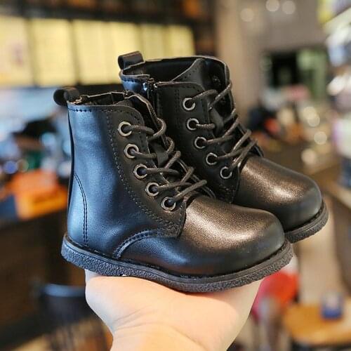 2020 Autumn Fashion British Style Childrens Boots Childrens Martin Boots Girls Boots