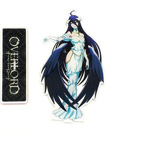 Overlord Over Lord Albedo JAPANESE acrylic standee figurines desk decoration cake topper anime