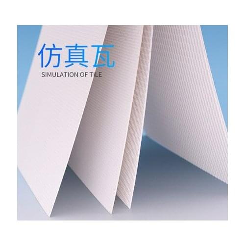 Sand table building model material ABS board simulation of the size of the corrugated tile scale size of your choice