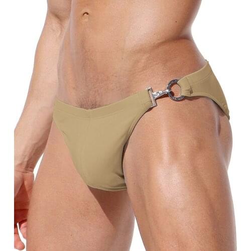 Men Swimwear sexy male swimming briefs underwear Quick drying Men Underwear Pad Swimsuit Male swimming trunks Men swim tanga