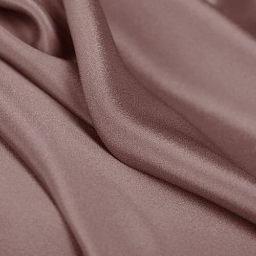 1 Meter 30mm Ice Cream Color Popular Heavy Pure Color Silk Fabric Drape High-end Fabric