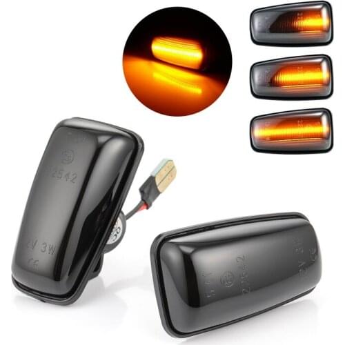 Dynamic LED Side Marker Light Signal Blinker for Citroen Berlingo Jumpy Saxo Xantia Xm ZX Peugeot 106 306 406 806 EXPERT PARTNER