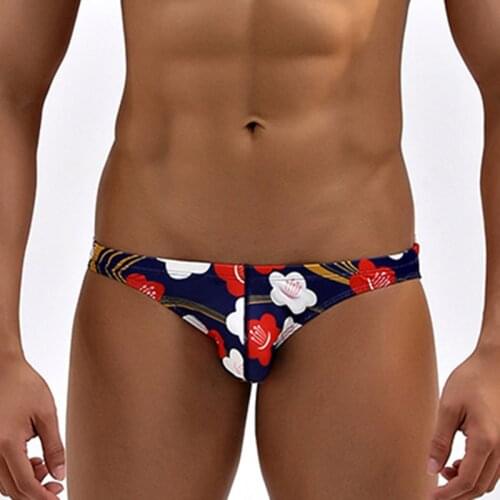 Sexy Mens Swim Briefs Bikini Swimwear Low Waist Swimming Trunks For Youth Boy Swimsuit Beach Shorts Gay Zwembroek Man Seobean