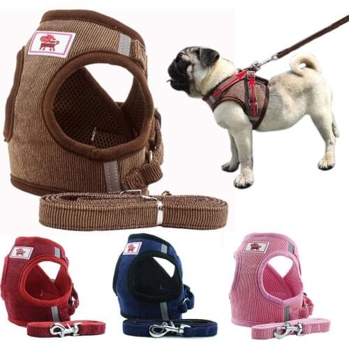 Dog Harness Arnes Perro Pequeno Leash Szelki Dla Psa Pet Accessories Dogs Honden Harnas Dieren Benodigheden Hond Hondentuig