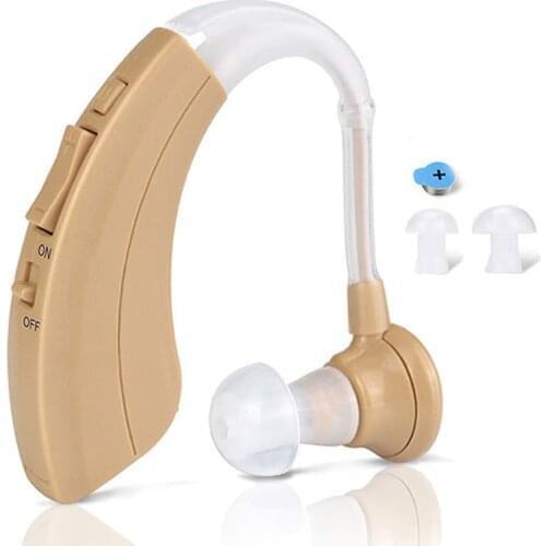 Hearing Aids Voice Amplifier Device Adjustable Sound Enhancer Hearing Aid Kit Ear Care Hearing Aids for Deafness Dropshipping
