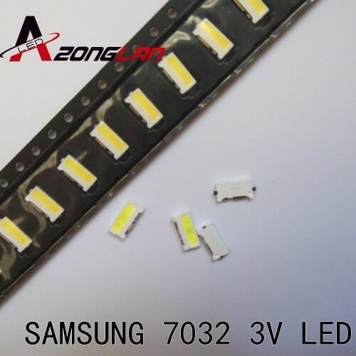 50PCS LED Backlight Edge LED Series TS731A 3V 7032 SPBWH1732S1B Cool white TV Application FOR SAMSUNG