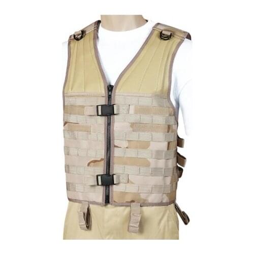 Molle Desert Tactical Vest clear. Clothes to make airsoft