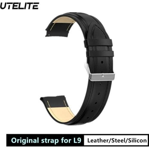 UTELITE Original L9 Smart Watch Straps Waterproof ECG Heart Rate Blood Pressure Monitor Full Touch Screen Wristband Straps