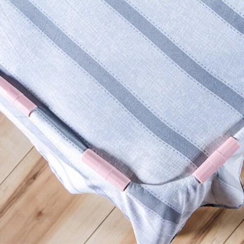10pcs BedSheet Clips Plastic Slip-Resistant Clamp Quilt Bed Cover Grippers Fasteners Mattress Holder for Sheets Sheet Holder