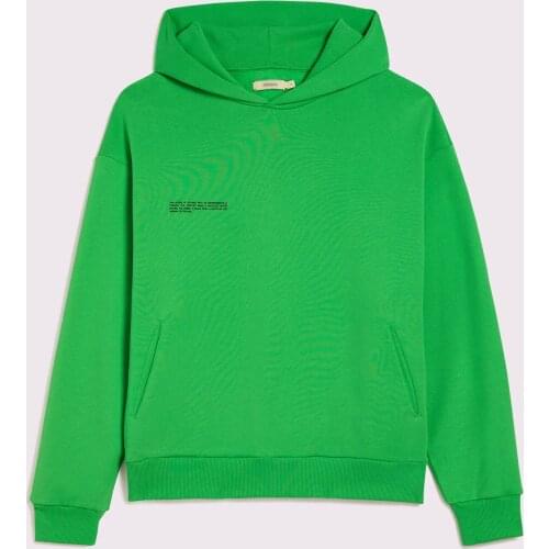 Long Sleeve Hooded Sweatshirts Casual Oversized Hoodies for Women Solid French Terry Lightweight Sporty Loose Clothing Outwear