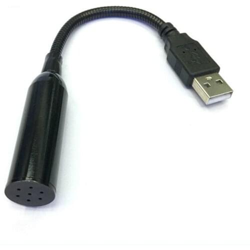 1pc USB Microphone Notebook Microphone Mini Computer Karaoke Microphone Aluminum Microphone