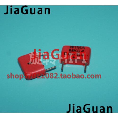 10PCS RED WIMA MKS4 0.01UF 250V PCM10 original new MKS-4 103/250V P10mm audio 103 hot sale 10nf/250v