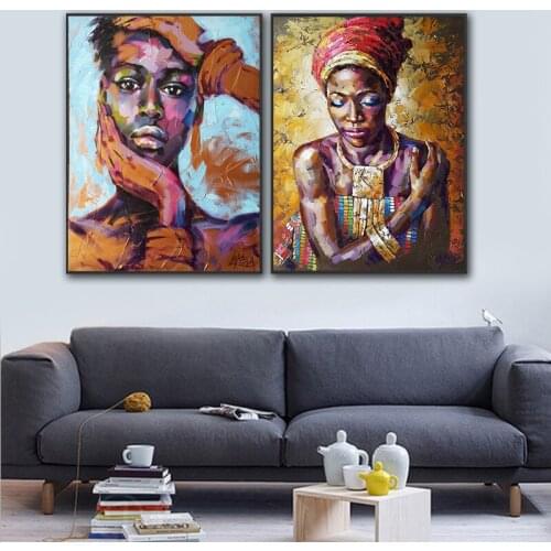 Abstract figure canvas painting wall art print canvas ppictures on the wall living room home wall decoration