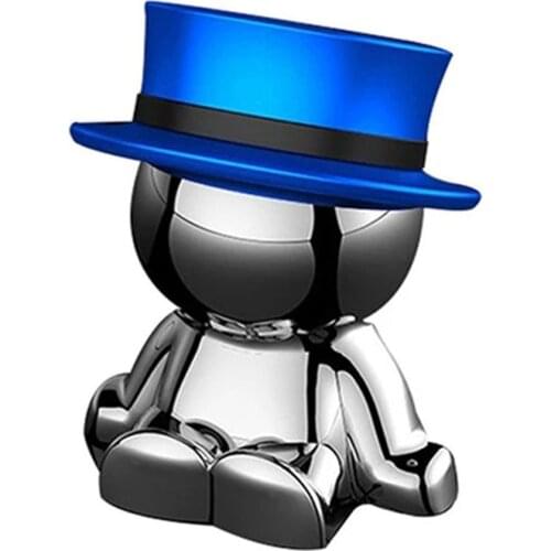 Car Phone Holder Seat Type Cute Pet Bear Smart Phone Holder Dashboard Clip Cute 360-degree Rotating Creative Gift