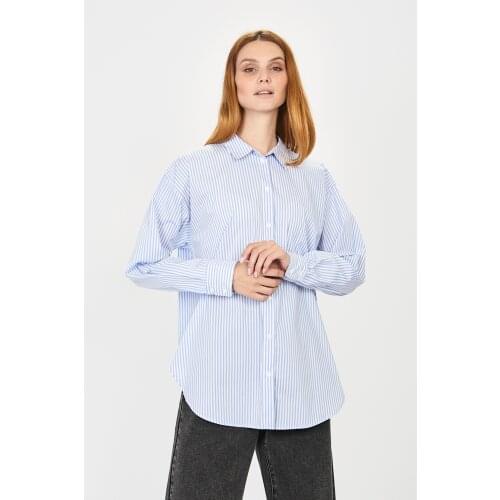 BAON Women's Striped Shirts