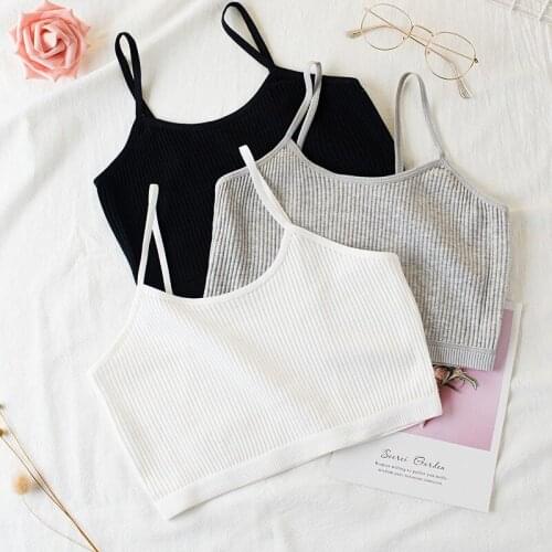 Kids Bra for 8-10Y Teens Underwear Vest Tube Top Puberty Sport Bra Wireless Training Underwear Summer Brassiere Teenager Clothes