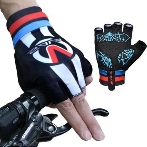 Breathable Antiskid Riding Cycling Gloves Half Finger Bike glove Men Sports Outdoor Summer motorcycl bicycle fishing Accessories