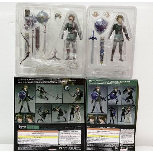 2 Type Zelda Skyward Sword Link Twilight Princess Figma 319 320 PVC Action Figure Toy Doll Christmas Gift