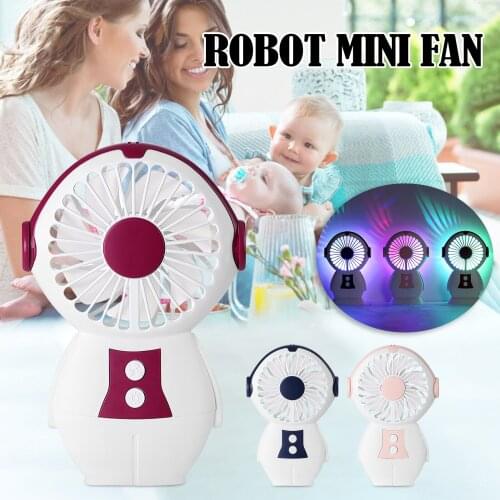 Summer Cooler Cute Portable Mini Fan Handheld Usb Chargeable Desktop Fans Summer Cooling For Outdoor Travel Office#dg4