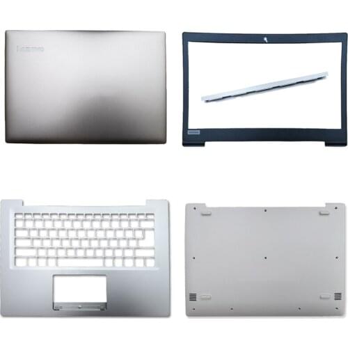 NEW For lenovo ideapad 120S-14 120S-14IAP Laptop LCD Back Cover/Front Bezel/Palmrest/Bottom Case/Hinge Cover Silver Upper Case