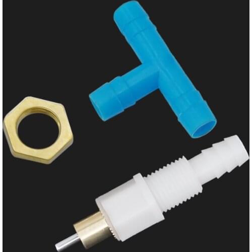 5Set Rabbit Nipple Drinker Copper Head Automatic Drinker Long Extended Style Rabbit Cage Drinker for Rabbits Feeder Tools