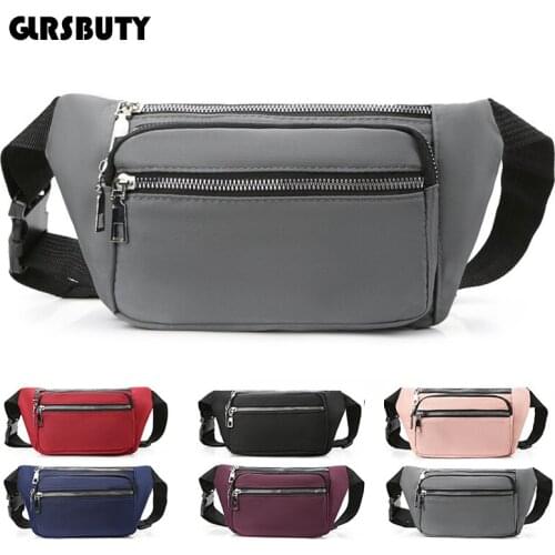 Fanny Pack 2021 Women Belt Bag Banana Waist Pouch 4 Zipper Pockets Bum Hip Crossbody Daypack Phone Holder Sling Chest Men Boy