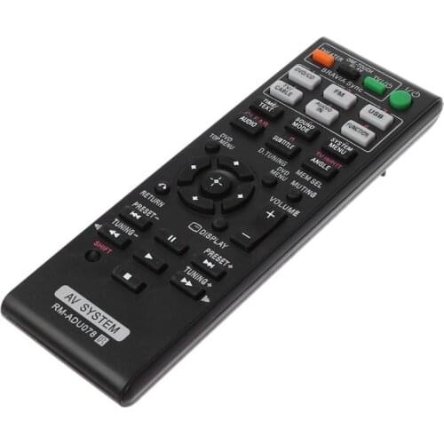 Remote Control RM-ADU078 AV System for Sony DAV-TZ710 HBD-DZ170 HBD-DZ171 HBD-DZ175 Replace Television Replacement