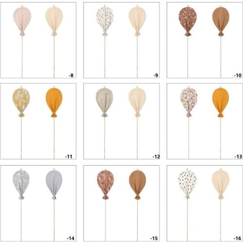 Cute Printed Cotton Balloon Wall Hanging Ornaments Nordic Nursery Room Decoration Newborn Baby Bedroom Photography Props N0PA