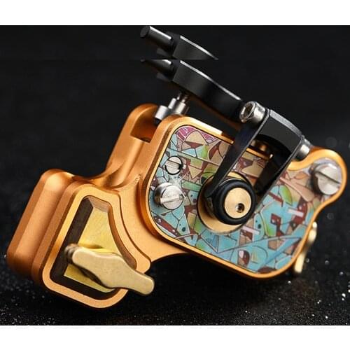 New 100% Copper Tattoo Machine Rotary Machine Wiring And Coloring Integrated Rotary Tattoo Machine Adjustable