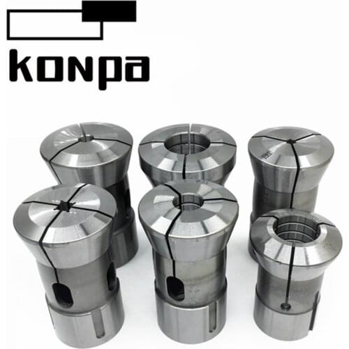 High-precision CNC lathe chuck collet 52 type 46 type 42 type 36 type 25 type round / hexagon / square hole cnc pull chuck