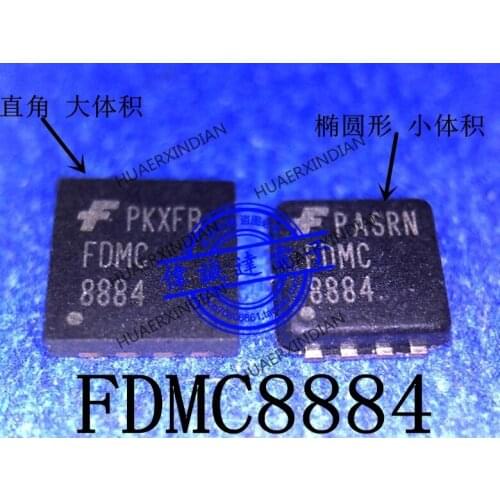 1Pieces New Original FDMC8884 FDMC 8884 QFN8 In Stock Real Picture