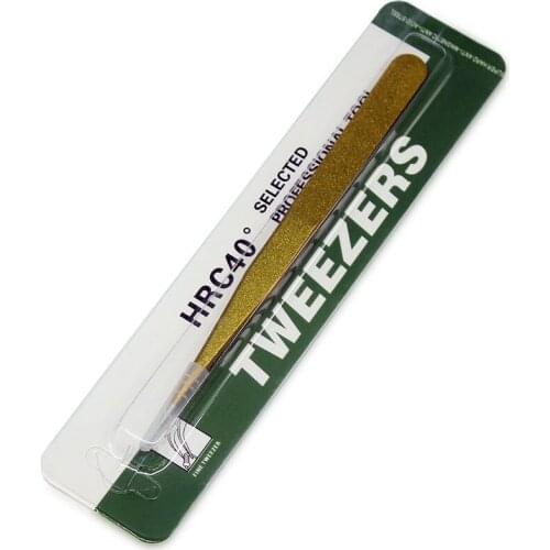 4pc New Stainless Steel Industrial Anti-static False Eyelash Straight Tweezers Makeup Tools Excellent Quality Free