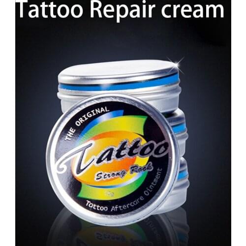 5Pcs Iron Box A&D Anti-Scar Cream Tattoo Repair Care, Green Natural Plant Extract Repair Cream Safe Efficient Care Scars 60g