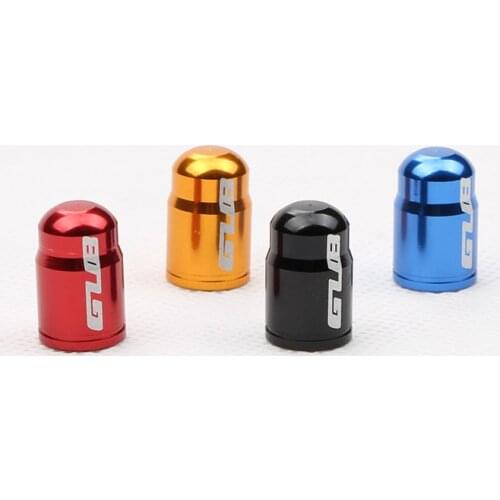 GUB Bicycle Anodized Dust Cover MTB Road Bike American Type Wheel Tire Valve Cap Anti-dust Cover Schrader Valve