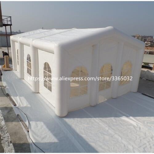 Customized white inflatable church tent, airtight inflatabel wedding party tent for sale