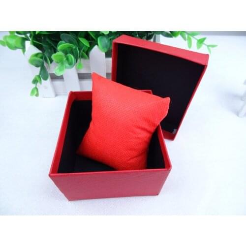 Free shipping 200pcs/lot Elegant pure color watch box fashionable box case for watch Party favor gifts
