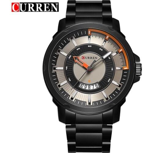 NEW Watches CURREN Men Top Brand Business Army Sports Casual Date Fashion Quartz Wristwatches for Man relogio masculino
