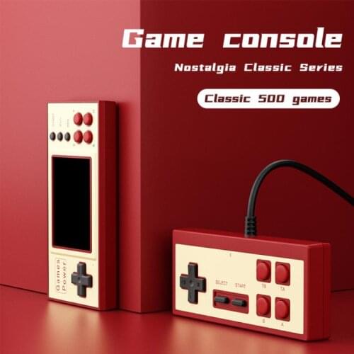 Electronic Game Console Handheld Game Console Mini Game Console Singles Doubles Wireless Game Handle HD TV Output