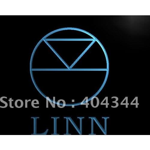 LL046- LINN Home Theater Audio NR LED Neon Light Sign home decor crafts