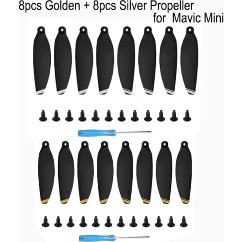 16Pcs Low Noise 4726F Propeller Quick-Release Blades Prop for DJI Mavic Mini Accessories